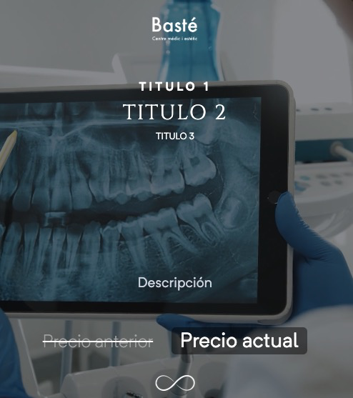 Esquema del slide de vídeo con posiciones de texto
